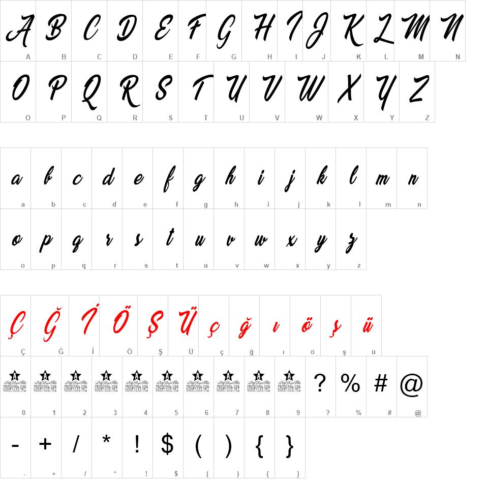 Beautiful Lovers  font